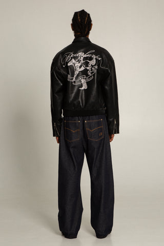 BEAULARES LEATHER COWBOY JACKET