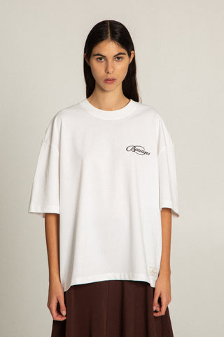 SCRIPTED CROPPED T-SHIRT