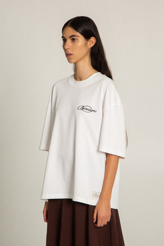 SCRIPTED CROPPED T-SHIRT