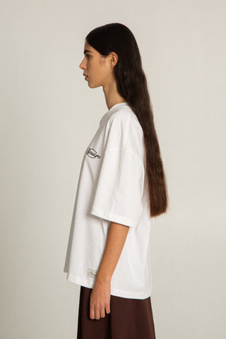 SCRIPTED CROPPED T-SHIRT