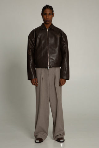 BEAULARES LEATHER COWBOY JACKET