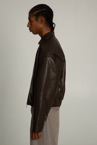 BEAULARES LEATHER COWBOY JACKET