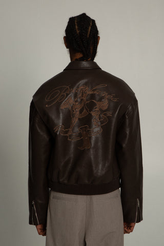 BEAULARES LEATHER COWBOY JACKET