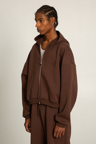 SCRIPT ZIP HOODIE