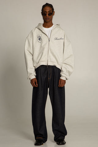 'B CLASS' BADGE ZIP HOODIE