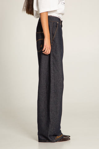 COWBOY PLEATED JEANS