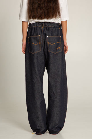 COWBOY PLEATED JEANS