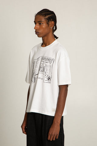 HEADLINE HAND-DRAWN T-SHIRT