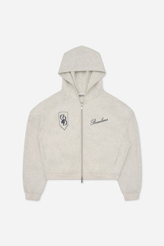 'B CLASS' BADGE ZIP HOODIE