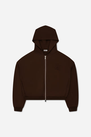 SCRIPT ZIP HOODIE