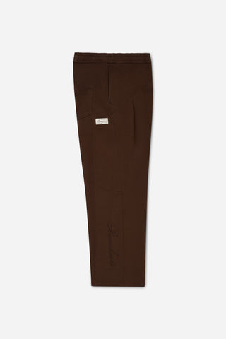 SCRIPT SWEATPANT, MARRONE