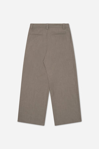 BARONE WIDE LEG PLEATED TROUSER