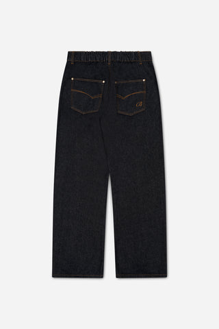 COWBOY PLEATED JEANS