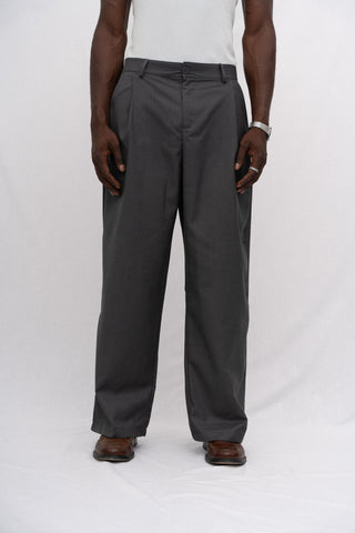 HERITAGE PLEATED TROUSER