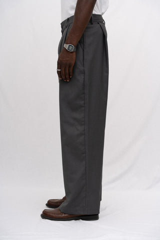 HERITAGE PLEATED TROUSER