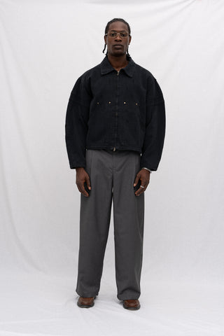 HERITAGE PLEATED TROUSER