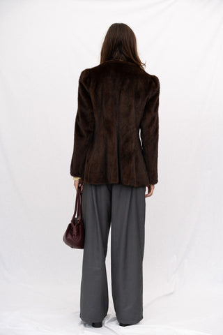 VIENNA FAUX FUR COAT