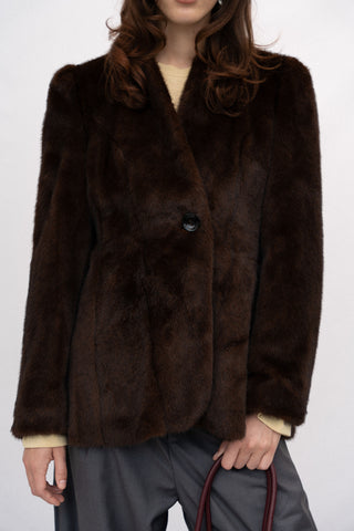 VIENNA FAUX FUR COAT