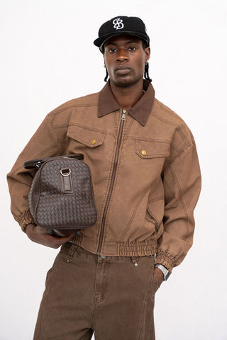 WOVEN DUFFLE BAG