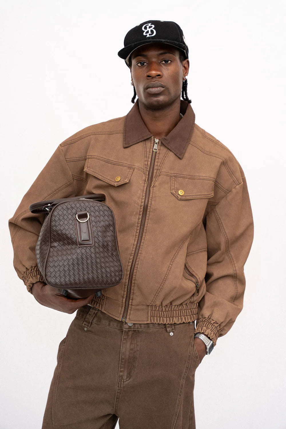 バッグ Beaulares woven duffle bag WOVEN DUFFLE BAG – Beaulares