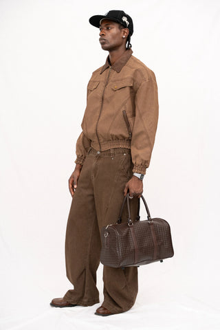 WOVEN DUFFLE BAG
