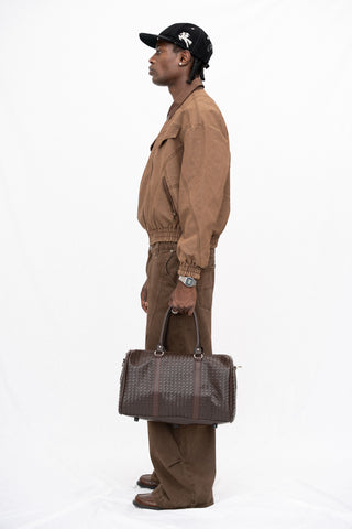 WOVEN DUFFLE BAG