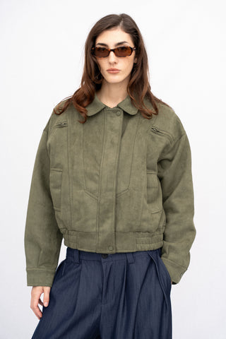 STRADA FAUX SUEDE JACKET