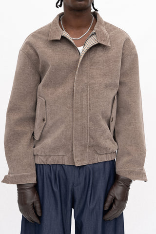 PUPTOOTH FAUX SUEDE JACKET