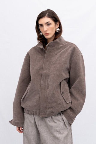 PUPTOOTH FAUX SUEDE JACKET