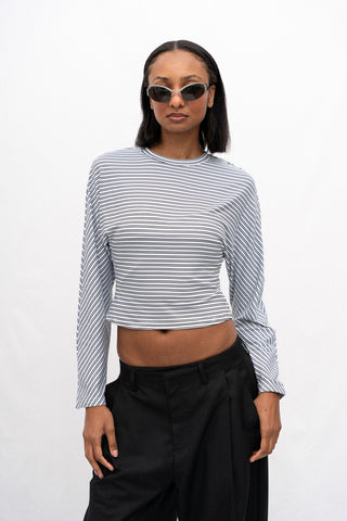 NOMI STRIPE T-SHIRT