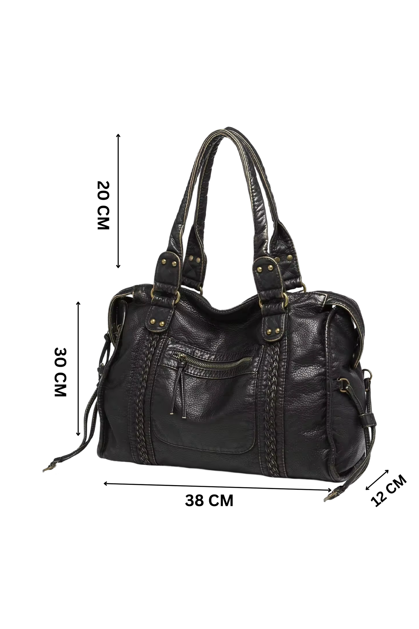 FAUX LEATHER HOLDALL Beaulares