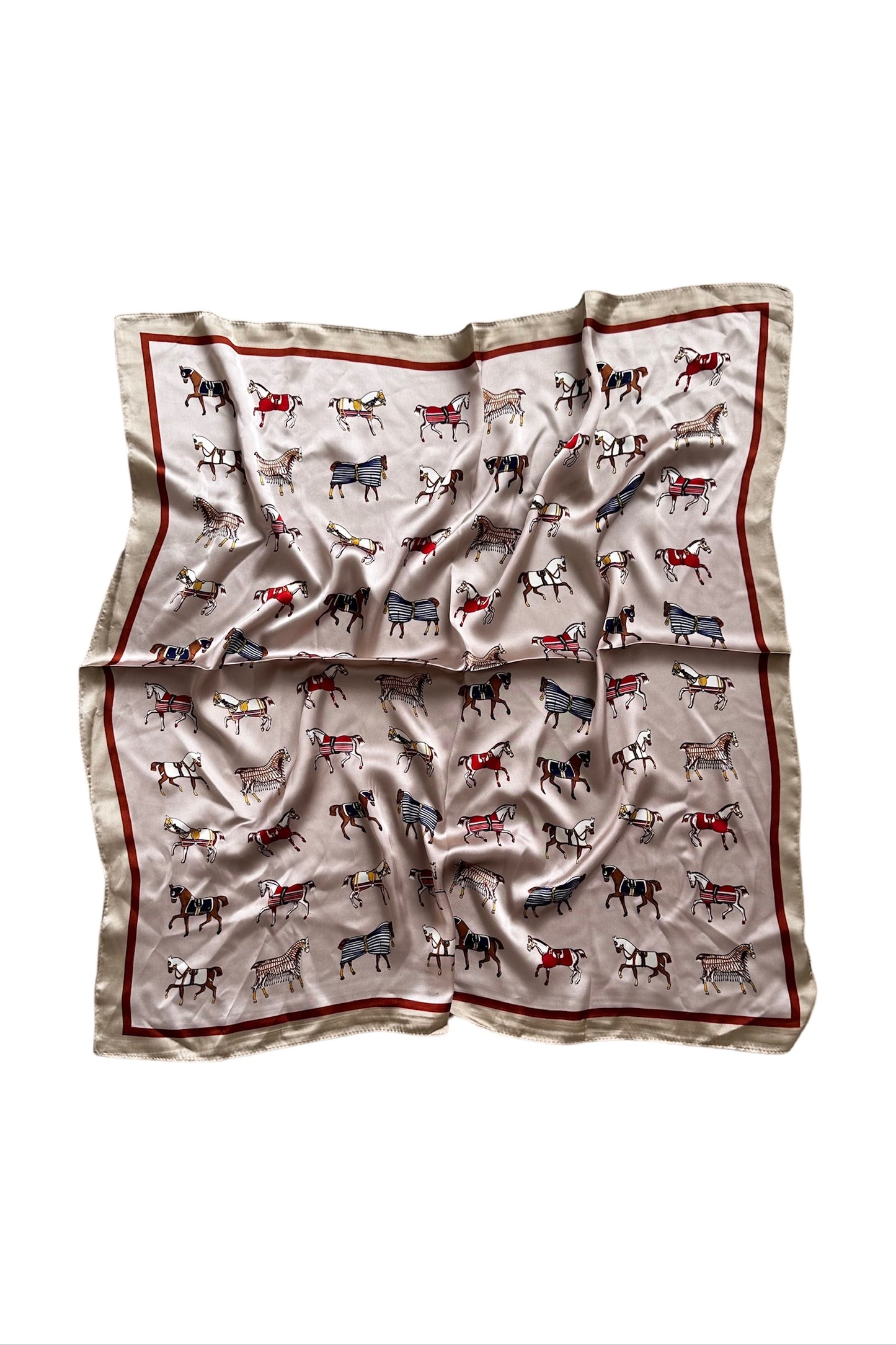 HORSES SILKEN SCARF