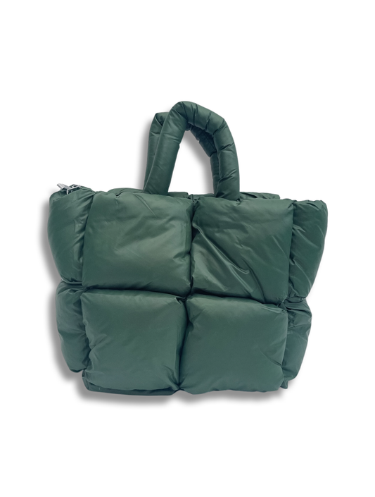 FINAL SALE | MINI PUFFY BAG in OLIVE