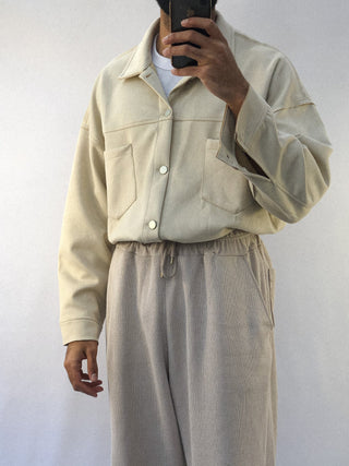FINAL SALE | WESTERN JACKET IN OATMEAL
