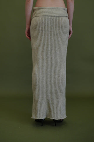 KNITTED MAXI SKIRT