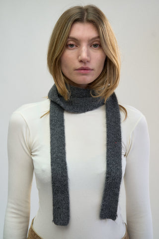 FINAL SALE | MOHAIR SKINNY SCARF