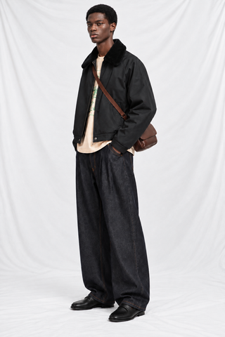 SHEPHERD'S COLLAR JACKET