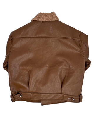 FINAL SALE | FAUX SHEARLING JACKET