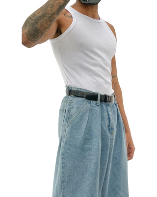 FINAL SALE | SECOND SKIN TANK TOP IN WHITE