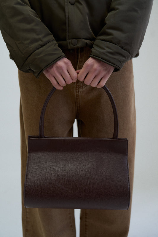 DROPLET BAG, FAUX LEATHER