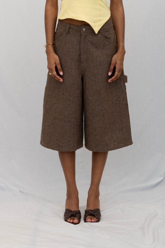 WOOL CARPENTER SHORTS