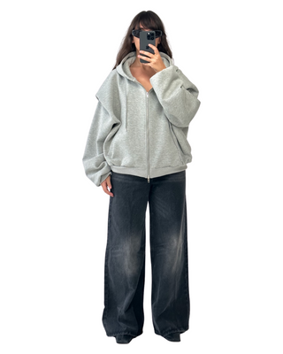 STITCH SHOULDER HOODIE