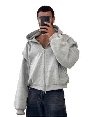 STITCH SHOULDER HOODIE