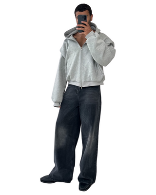 STITCH SHOULDER HOODIE
