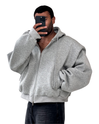 STITCH SHOULDER HOODIE