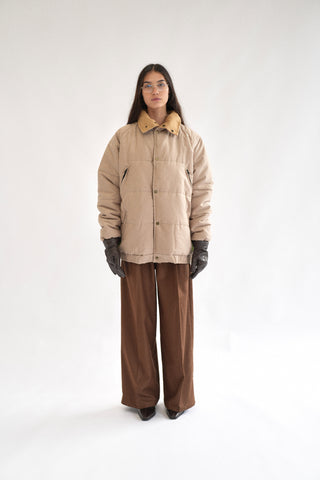 WOOLLY REVERSE COLLAR JACKET