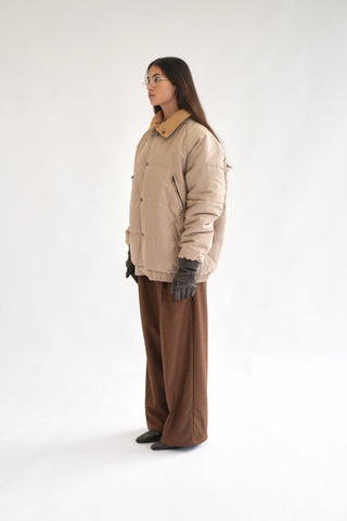 WOOLLY REVERSE COLLAR JACKET