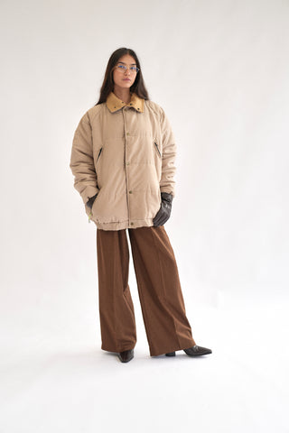 WOOLLY REVERSE COLLAR JACKET