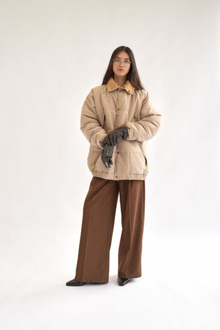 WOOLLY REVERSE COLLAR JACKET