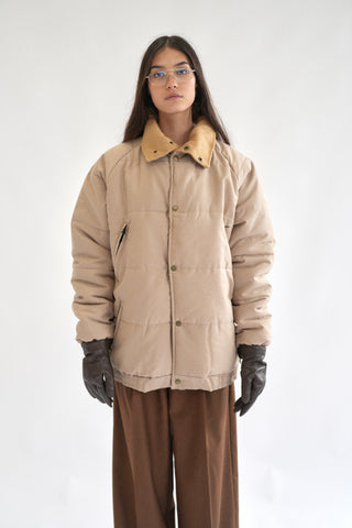 WOOLLY REVERSE COLLAR JACKET